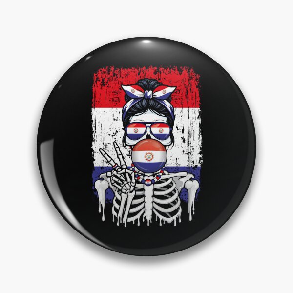 Item preview, Paraguay-Inspired Graphic Tee for Everyday Style designed and sold by Colorful Designs.