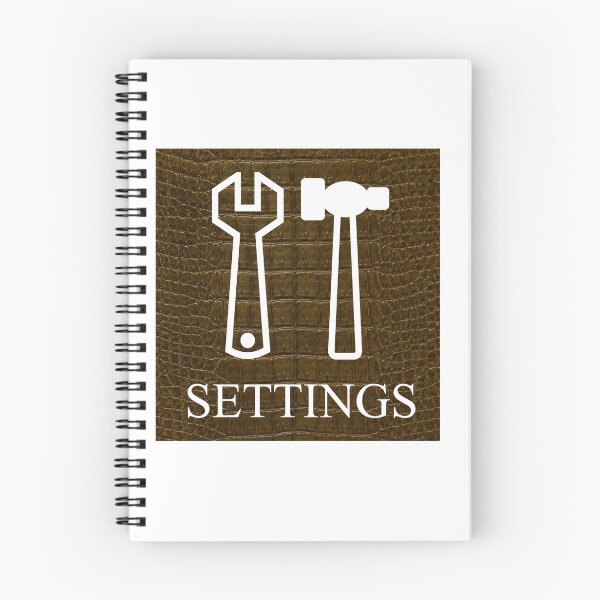 Item preview, Settings – Crocodile Skin Workshop Tools Design designed and sold by NaphDesigns.