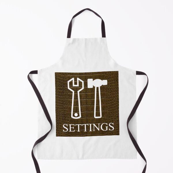 Item preview, Settings – Crocodile Skin Workshop Tools Design designed and sold by NaphDesigns.