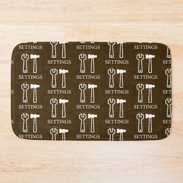 Item preview, Settings – Crocodile Skin Workshop Tools Design designed and sold by NaphDesigns.