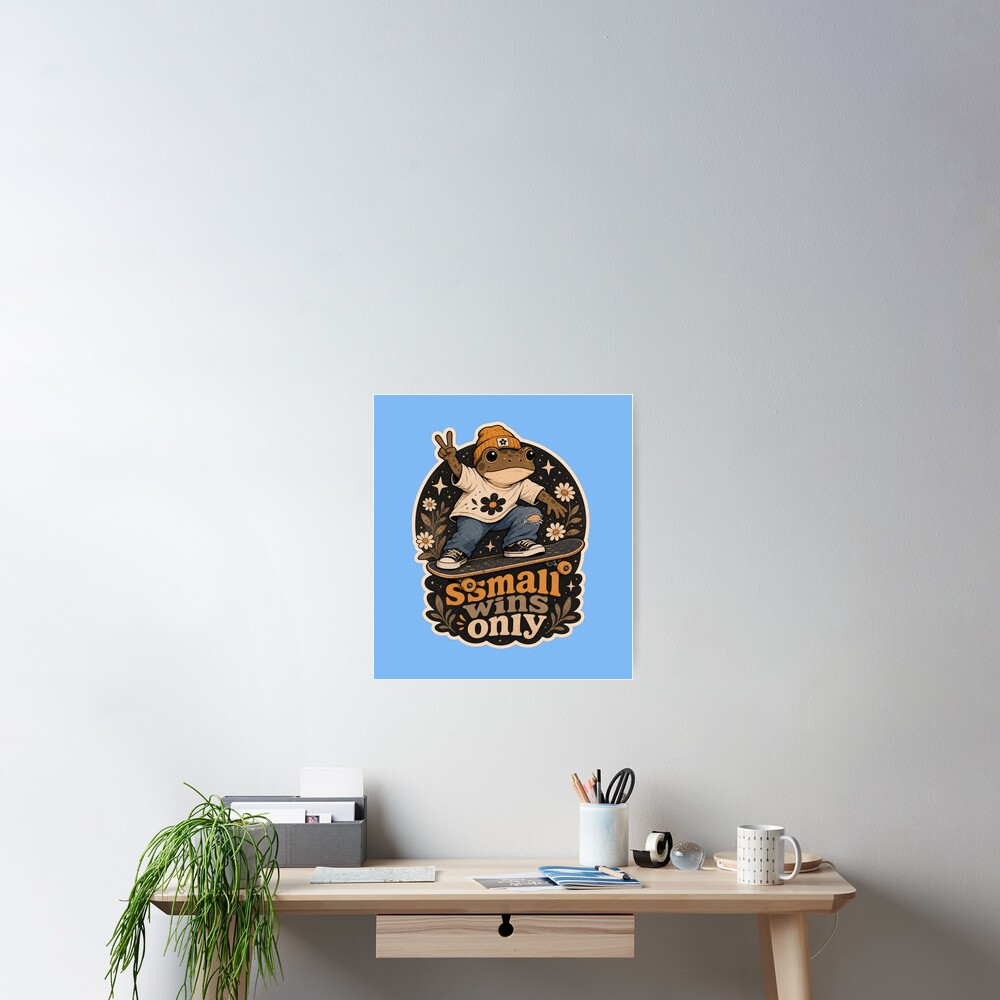 Vista previa del artículo con la obra «Póster», diseñado y vendido por logicfun.