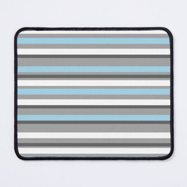 Item preview, Blue White and Grey Stripe Pattern designed and sold by kindacute-shop.