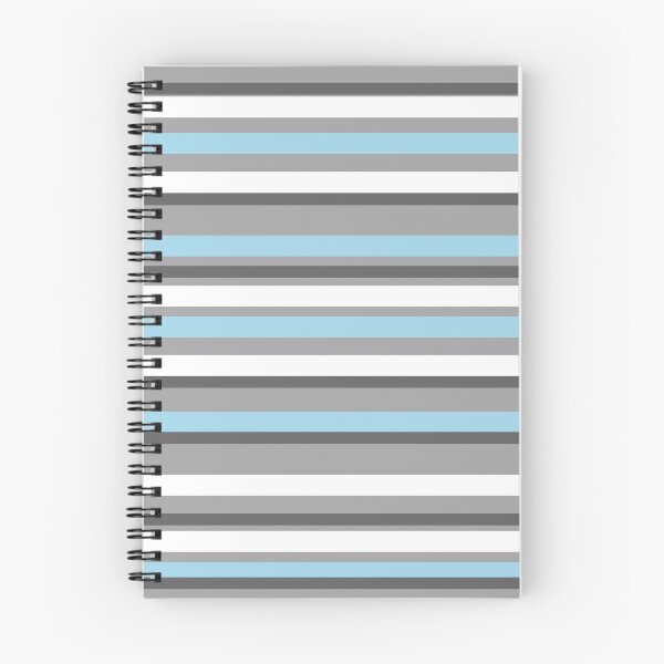 Item preview, Blue White and Grey Stripe Pattern designed and sold by kindacute-shop.