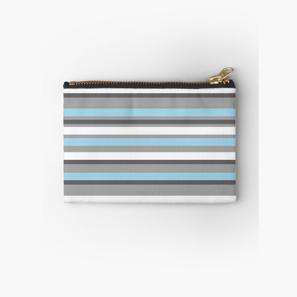 Item preview, Blue White and Grey Stripe Pattern designed and sold by kindacute-shop.