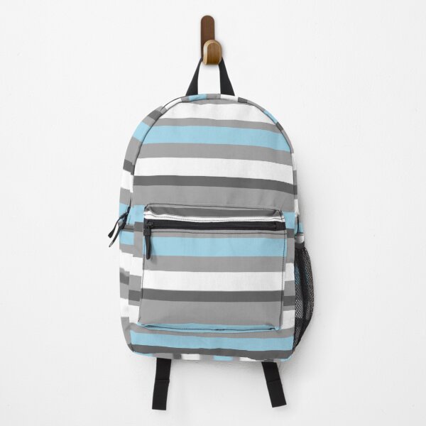 Item preview, Blue White and Grey Stripe Pattern designed and sold by kindacute-shop.