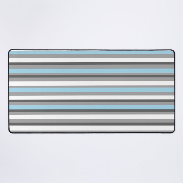 Item preview, Blue White and Grey Stripe Pattern designed and sold by kindacute-shop.