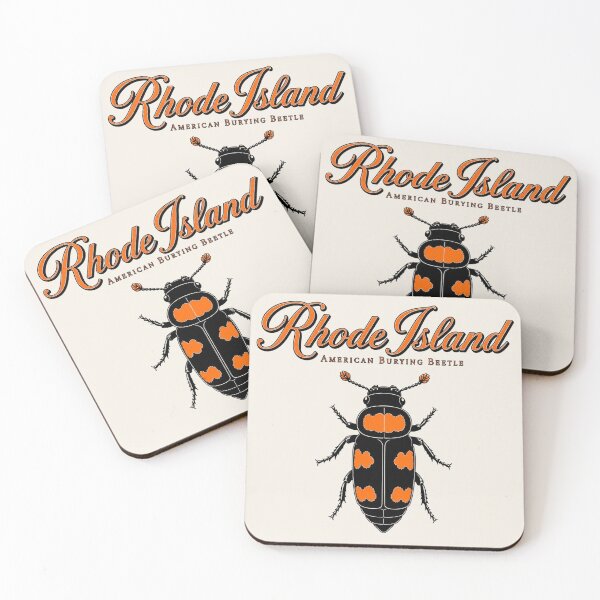 Item preview, Rhode Island American Burying Beetle Poster designed and sold by The-Drip-Studio.