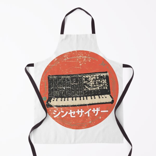 Item preview, Distressed Synth Japanese Retro Music Gear designed and sold by CuteArtKawaii.