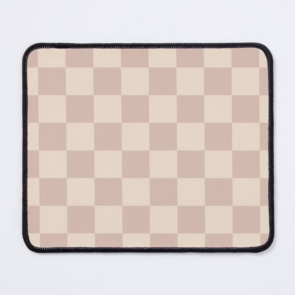 Item preview, Almond soft checkered designed and sold by Mint + Midnight.