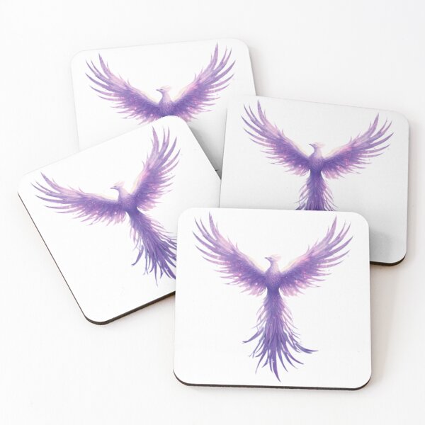 Item preview, Copy of Celestial Phoenix Rising Through the Purple Cosmos designed and sold by MysticPurpleHue.