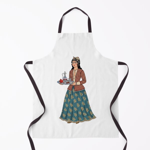 Item preview, Persian Qajar Woman Traditional Iranian Fine Art Vector designed and sold by yousefi.