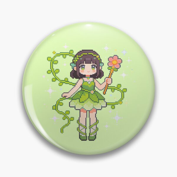 Item preview, Cute Nature Fairy Pixel Art designed and sold by PotionPixelArt.