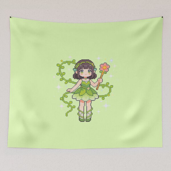 Item preview, Cute Nature Fairy Pixel Art designed and sold by PotionPixelArt.