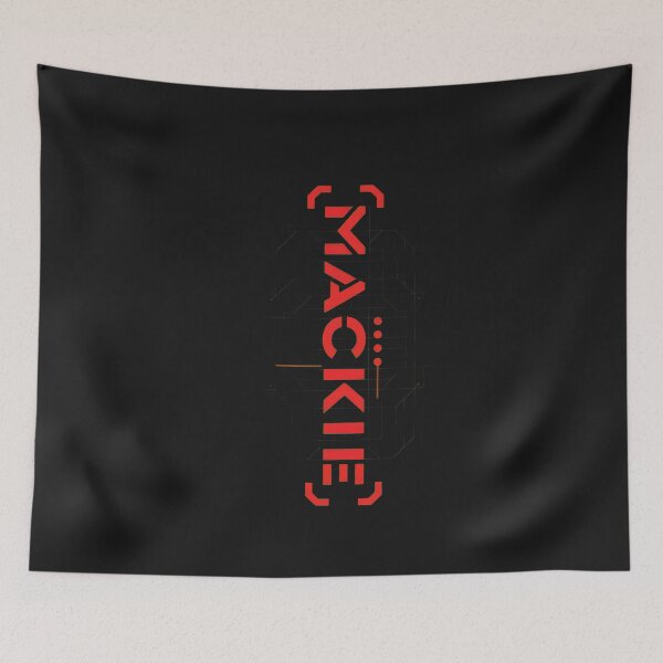 Item preview, Machine Typography Vertical Red Text Design designed and sold by CuteArtKawaii.
