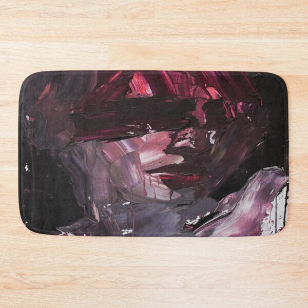 Item preview, Obscured Reality Dark Moody Impasto Abstract Portrait Art designed and sold by MakarenaCreate.