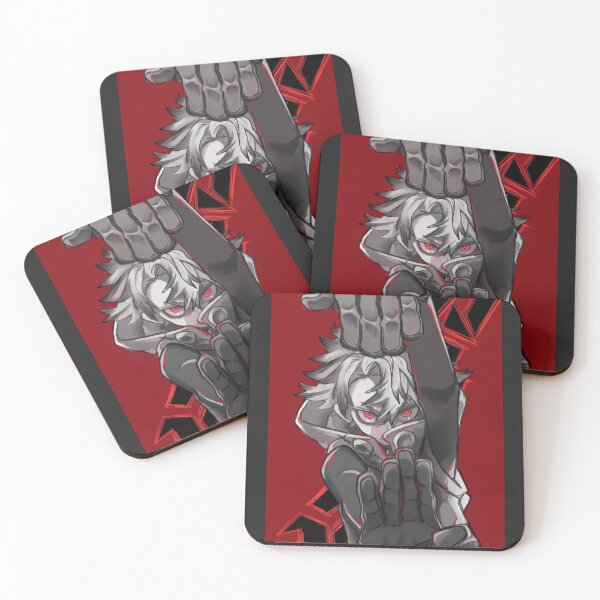 Item preview, Rudo Gachiakuta Red Black Dynamic Pose designed and sold by 108Recordings.
