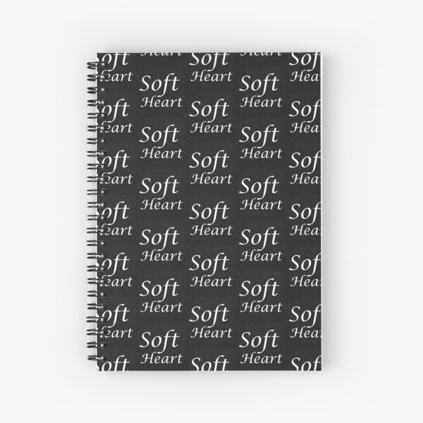 Item preview, Soft Heart – Black Leather Texture Inspirational Design designed and sold by NaphDesigns.
