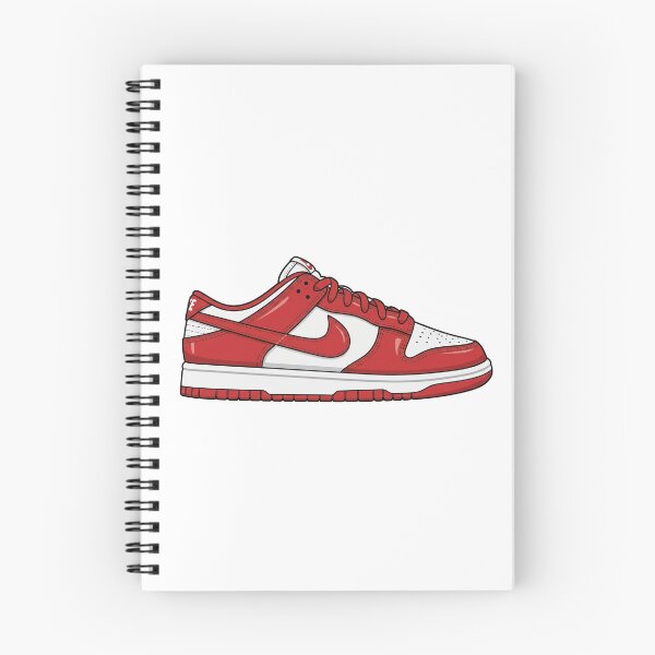 Item preview, Dunks Red White Colorway Sneakerhead Streetwear Low Top Retro designed and sold by zkerzner.