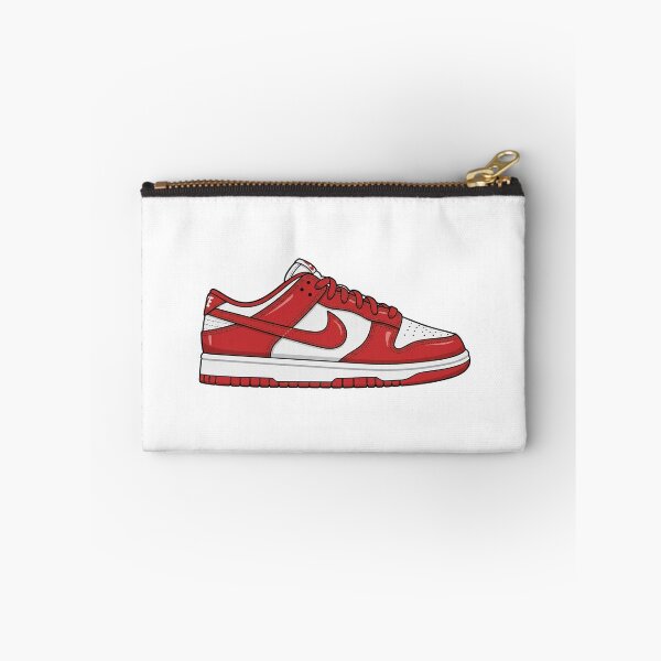 Item preview, Dunks Red White Colorway Sneakerhead Streetwear Low Top Retro designed and sold by zkerzner.