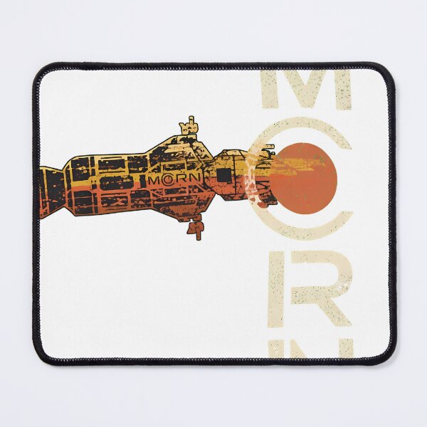 Item preview, Retro Space Ship Grungy Vertical Text designed and sold by CuteArtKawaii.