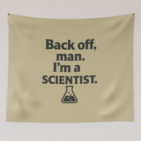 Item preview, Funny Ghostbusters Scientist Quote Print Retro Movie Humor designed and sold by PinUpPizzazz.