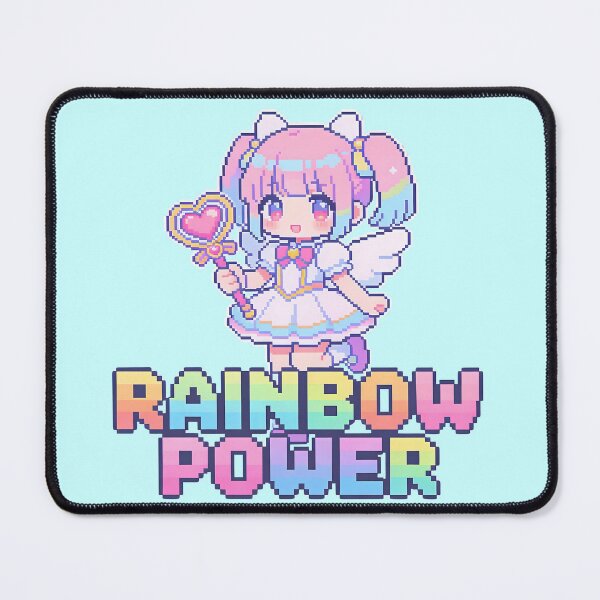 Item preview, Rainbow Power Magical Girl Pixel Art designed and sold by PotionPixelArt.