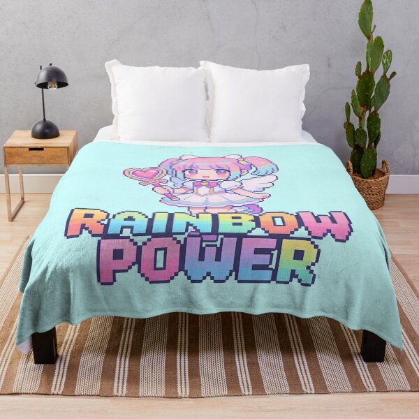 Item preview, Rainbow Power Magical Girl Pixel Art designed and sold by PotionPixelArt.