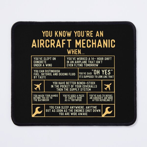 Item preview, Aircraft Mechanic Funny designed and sold by goombi-creative.