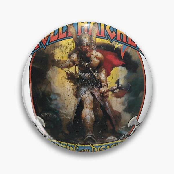 Item preview, Vintage Rock Warrior Axe Album Cover  designed and sold by CuteArtKawaii.