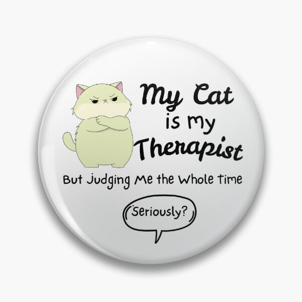 Item preview, My Cat Is My Therapist designed and sold by VortexClothings.