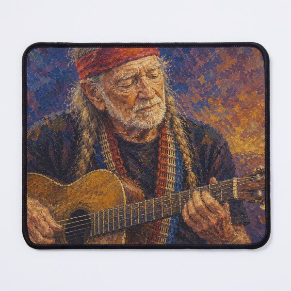 Item preview, Willie Nelson and his Guitar designed and sold by Kipepeo2025.
