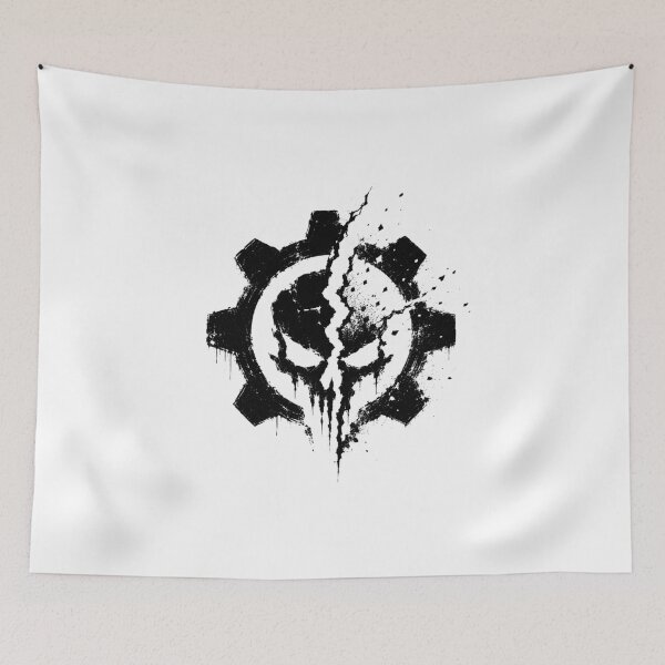 Item preview, Gear Skull War Emblem designed and sold by MarlonOspinaStore.