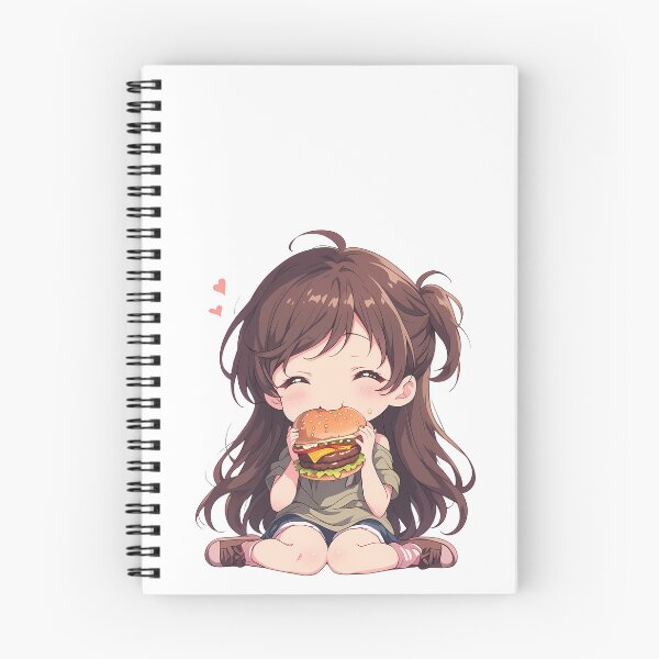 Item preview, Mizuhara Chizuru Rent A Girlfriend Chibi Kawaii Burger Anime Girl Sweet Joy designed and sold by earlobejerk.