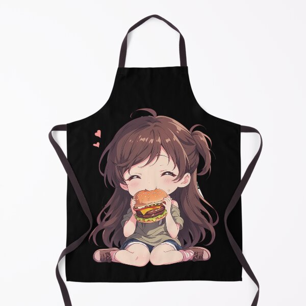 Item preview, Mizuhara Chizuru Rent A Girlfriend Chibi Kawaii Burger Anime Girl Sweet Joy designed and sold by earlobejerk.