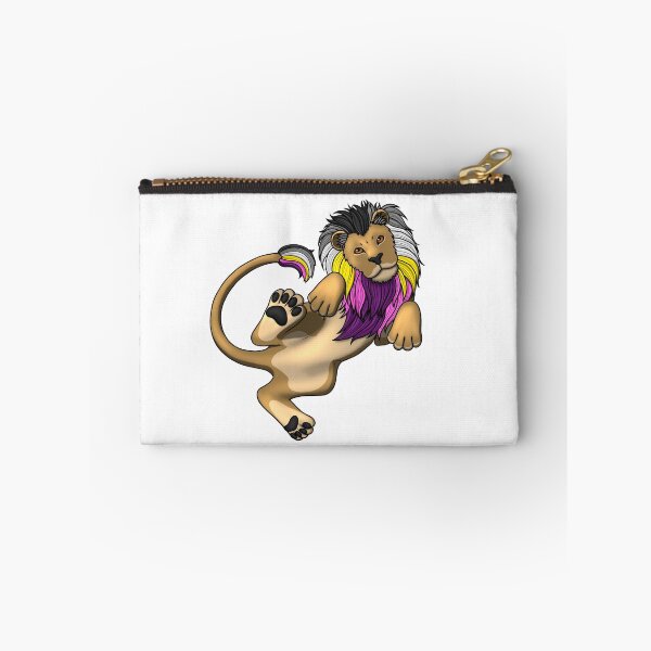 Item preview, Pride Lion: Asexual (New Flag) designed and sold by StaticKlingShop.