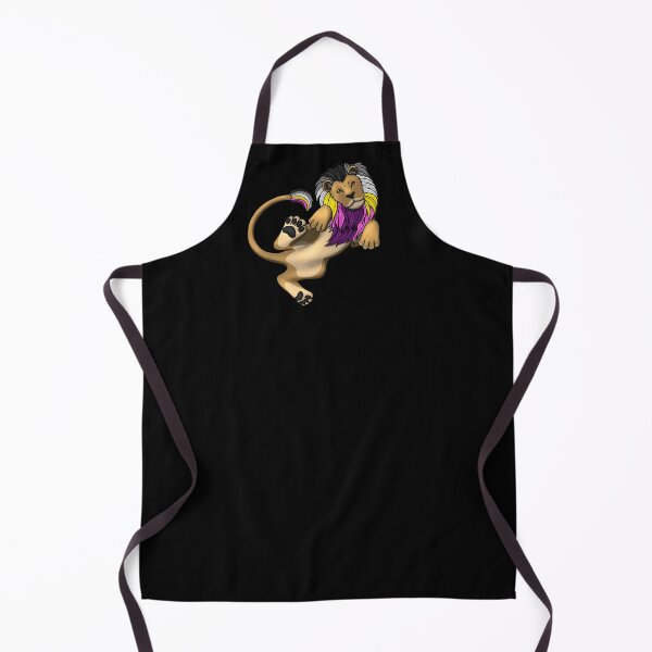 Item preview, Pride Lion: Asexual (New Flag) designed and sold by StaticKlingShop.