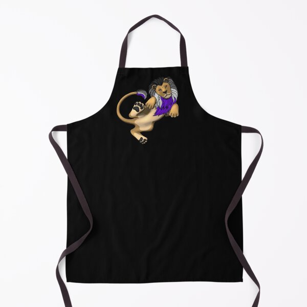 Item preview, Pride Lion: Asexual designed and sold by StaticKlingShop.
