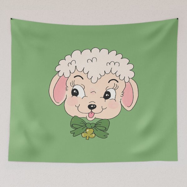 Item preview, Lucky the Lamby designed and sold by yellowflowerhut.