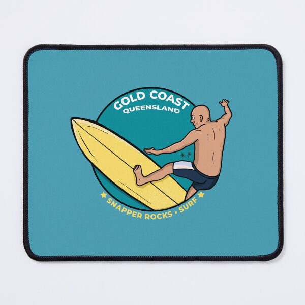 Item preview, Gold Coast Queensland Snapper Rocks Tropical Surf designed and sold by shopdiego.