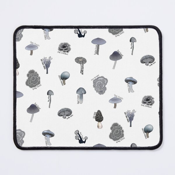 Item preview, Gray Mushrooms designed and sold by paperandp!xels.