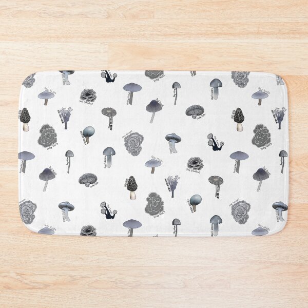 Item preview, Gray Mushrooms designed and sold by paperandp!xels.