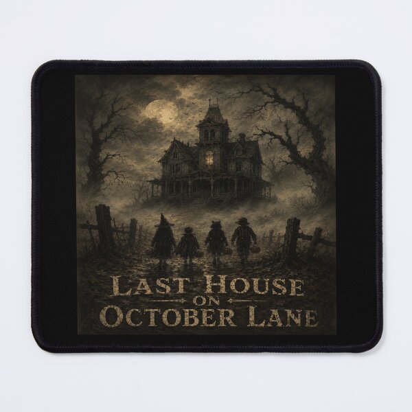 Item preview, Last House on October Lane Group Of Children Walking Halloween Tee designed and sold by POD DYNASTY.