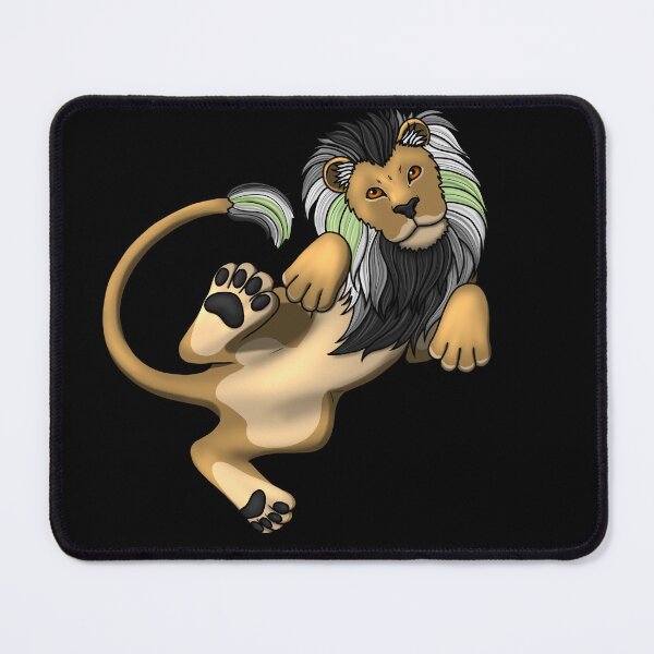 Item preview, Pride Lion: Agender designed and sold by StaticKlingShop.