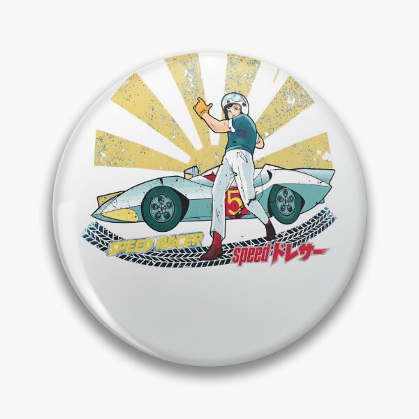 Item preview, Retro Racer Mach 5 Japan Speed Icon  designed and sold by TokyoAyashi.