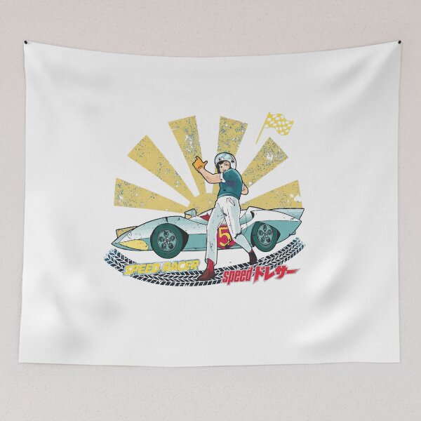 Item preview, Retro Racer Mach 5 Japan Speed Icon  designed and sold by TokyoAyashi.
