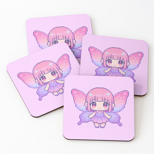 Item preview, Kawaii Butterfly Fairy Pixel Art designed and sold by PotionPixelArt.