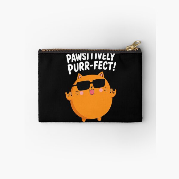 Item preview, Pawsitively Purr-fect Orange Cat Rocker Pun designed and sold by bosamji.
