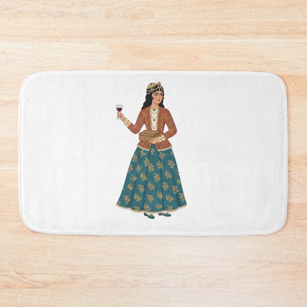 Item preview, Persian Qajar Woman Fine Art Traditional Iranian Vector designed and sold by yousefi.