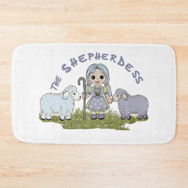 Item preview, Shepherdess with her Sheep  designed and sold by Salzanos.