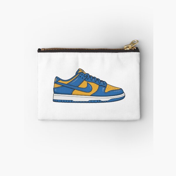 Item preview, Dunks Blue Gold Colorway Sneakerhead Streetwear Low Top Retro designed and sold by zkerzner.